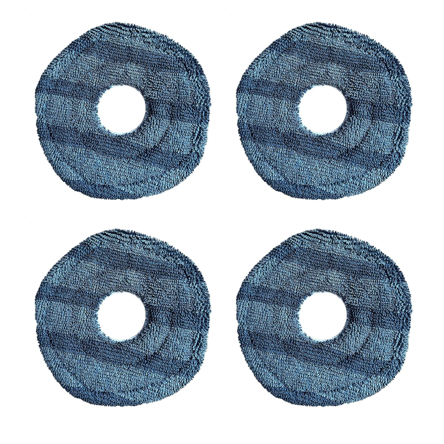 4 pack Replacement Washable Vacuum Mopping Pad Compatible with eufy X10 Pro Omni and eufy X9 Pro Robot Vacuum, Vacuum Replacement Parts