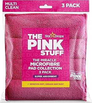 Stardrops – The Pink Stuff – Miracle Microfibre Pad Collection 3 Pack
