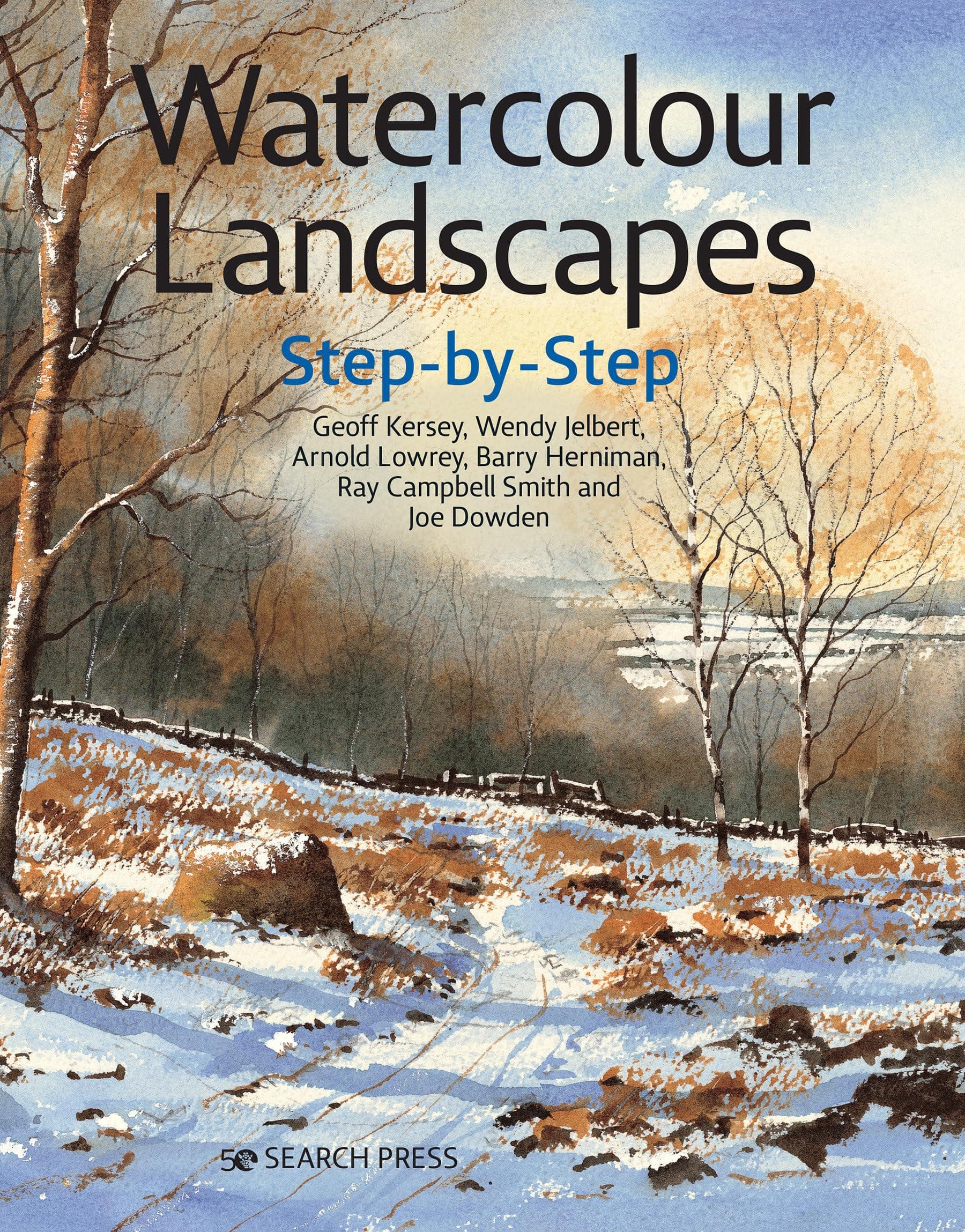 Search Press Watercolour Landscapes Step-by-Step