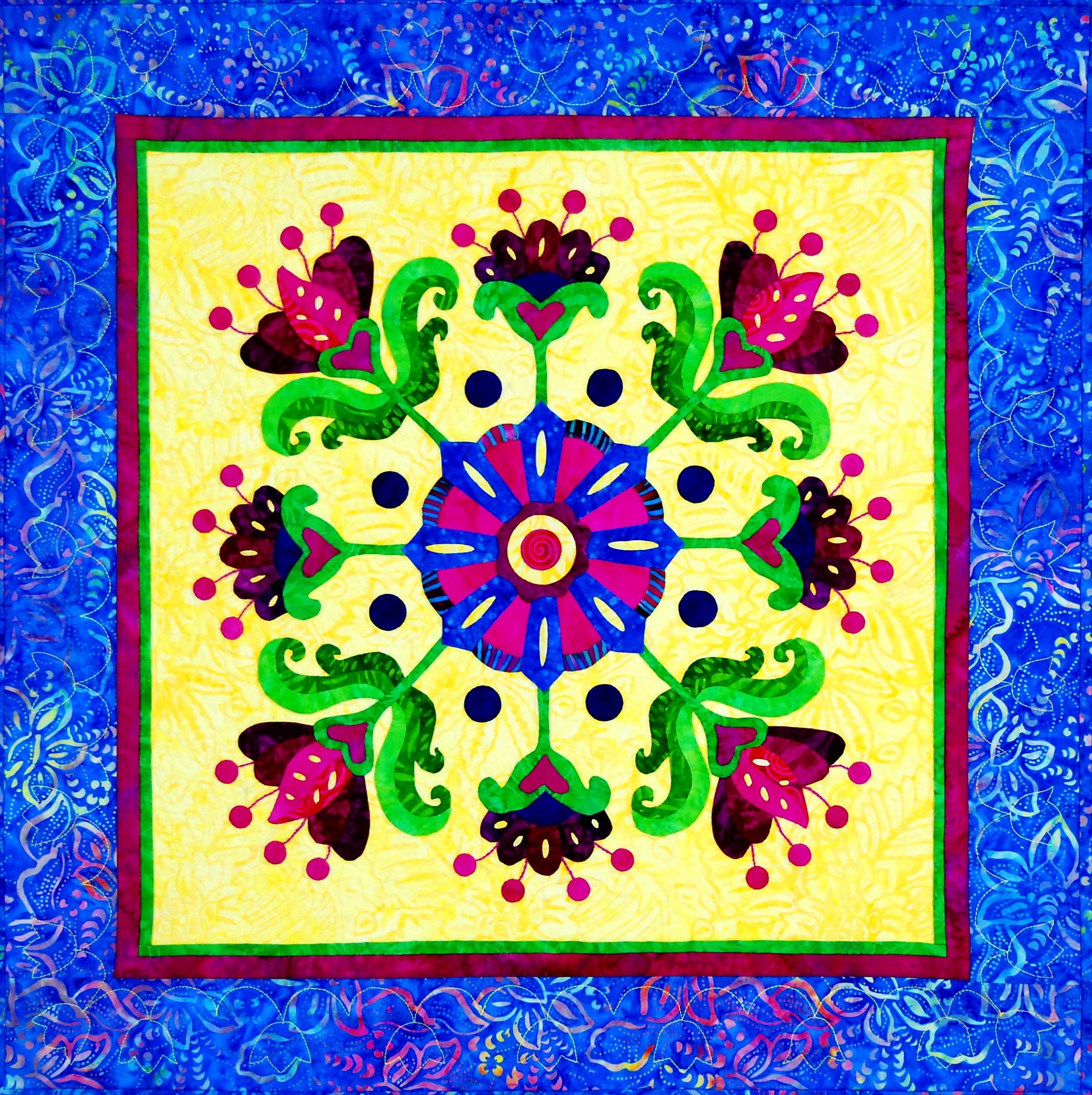 Happy Stash Quilts Scandinavian Summer Quilt Pattern