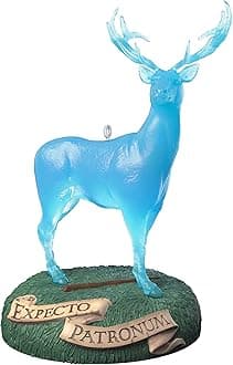 Hallmark Keepsake Christmas Ornament 2023, Harry Potter Stag Patronus Ornament with Light, Gifts for Harry Potter Fans