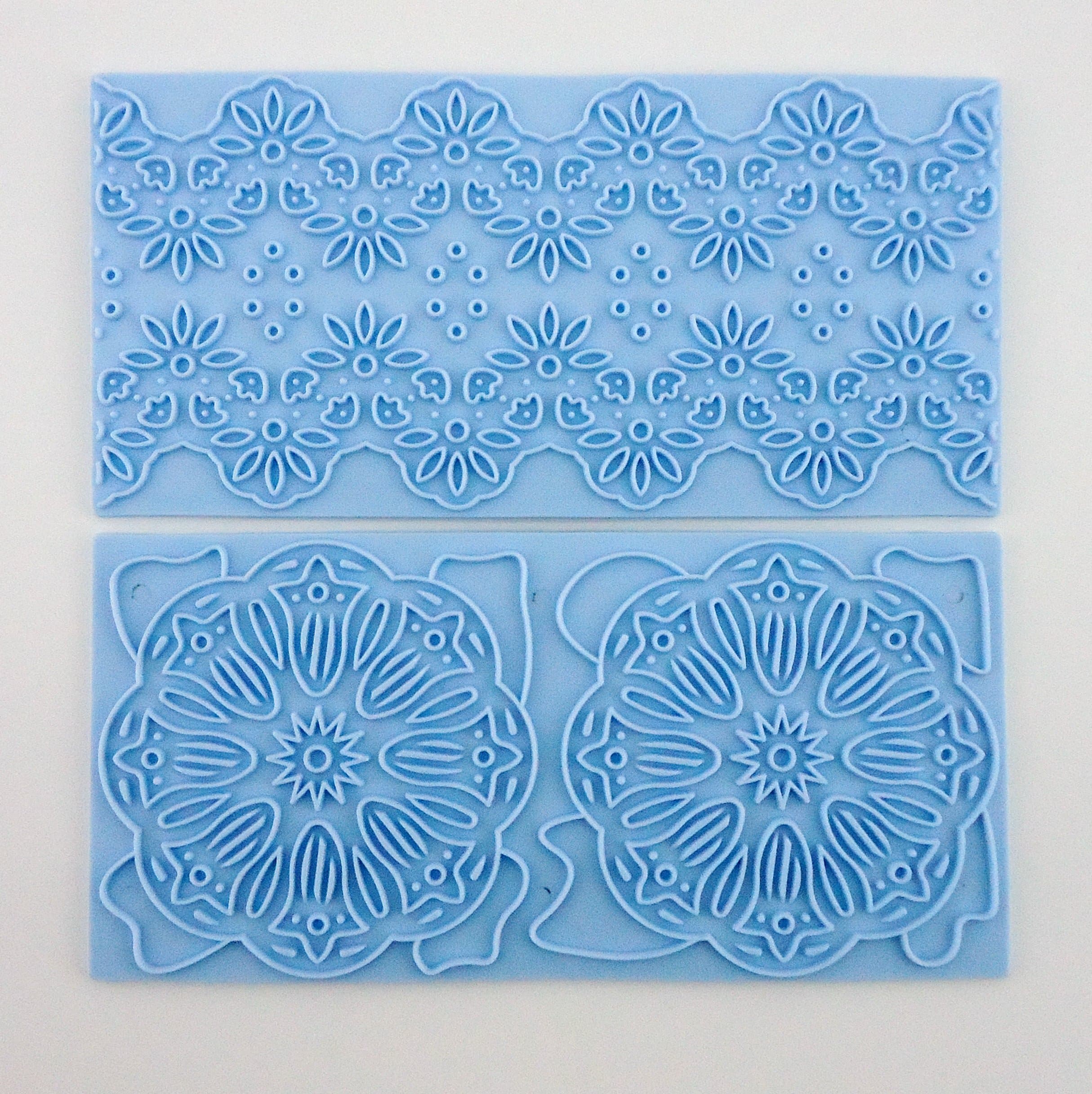 Bake Fun - Vintage Lace Impression Mat/Pad set 4