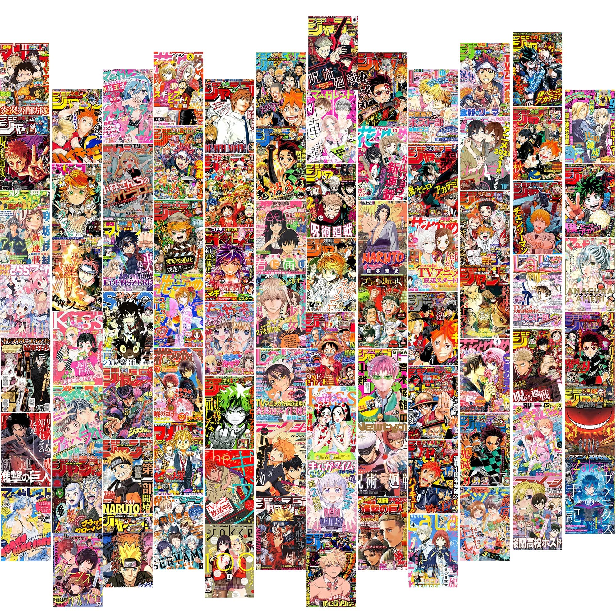 Manga Cover Wall Collage Kit