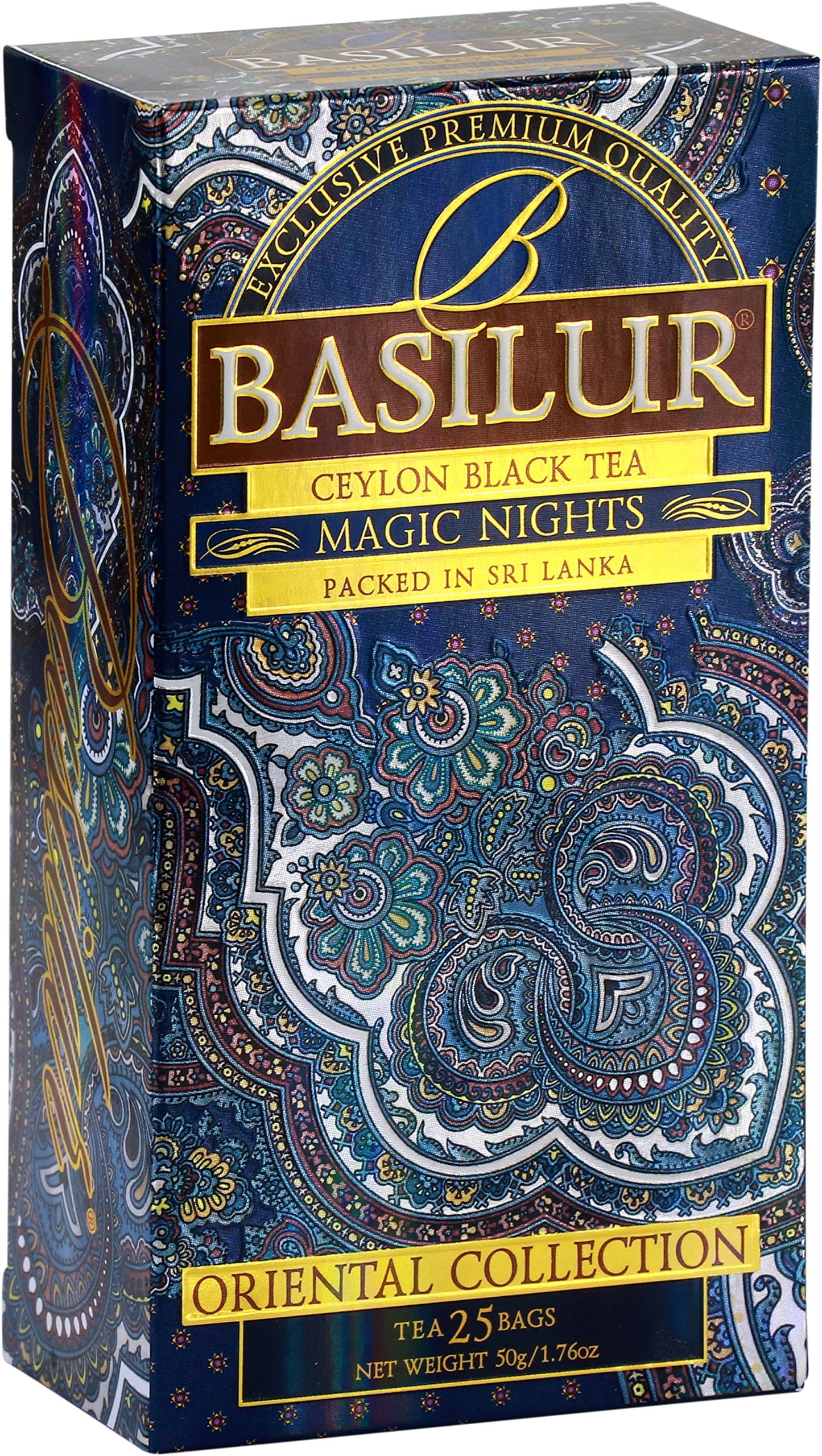 "Magic Night" Orintal Tea collection Black Tea , 25 Count String & Tag