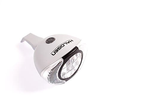 Halogen Headlight Bicycle Light Reflector dynamo hub front light silver