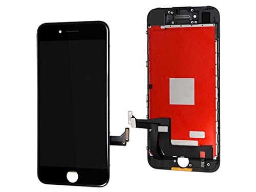 iPhone 7 Screen Replacement LCD Touch Screen Display Screen Digitizer Frame Assembly Set 3D Touch for iPhone 7 With Tools Kit (Black)