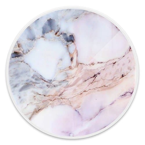 Multi-Function Holder, iAmotus Expanding Stand and Grip Pop Out Mount For All Smartphones and Tablet Devices, Fashion Air Sac Cell Phone Holder (Crack Pink)