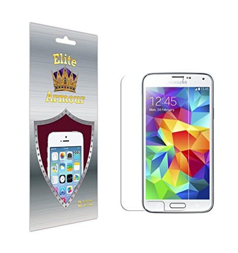 Elite Armour Screen Protector for Samsung Galaxy S5 Active "Matte" PET Made in Japan Retail Packaging (2-Pack)