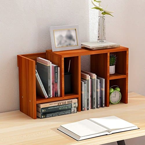TH Simple Desktop Bookshelf Office Shelf Creative Student Shelf Adjustable Bookshelf Computer Desk Stand ( Color : Style-1 )