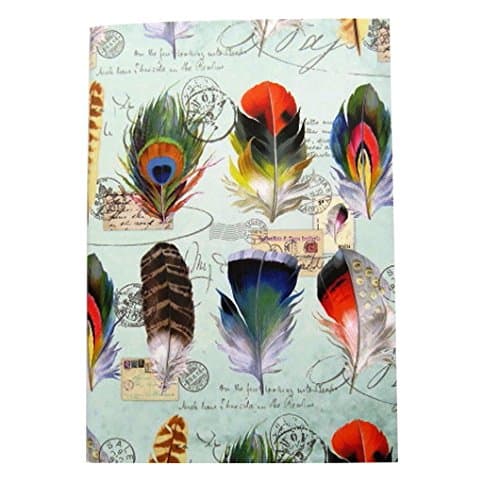A6 Writing Doodle Book - Feathers - 48 Pages - by Quire