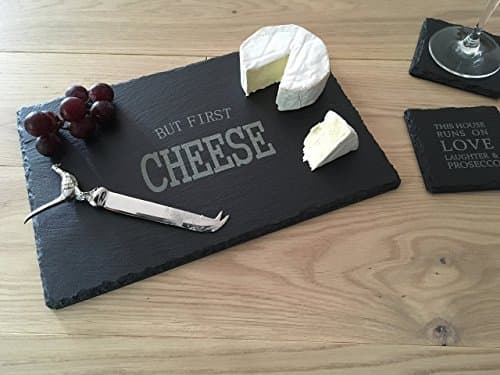 Medium rectangle slate cheese board 300mm x 200mm