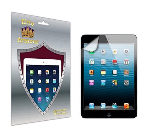 Elite Armour Screen Protector for Apple iPad Air 2, iPad Air, iPad 5 and iPad 6 "Matte" PET Made in Japan Retail Packaging (2-Pack)