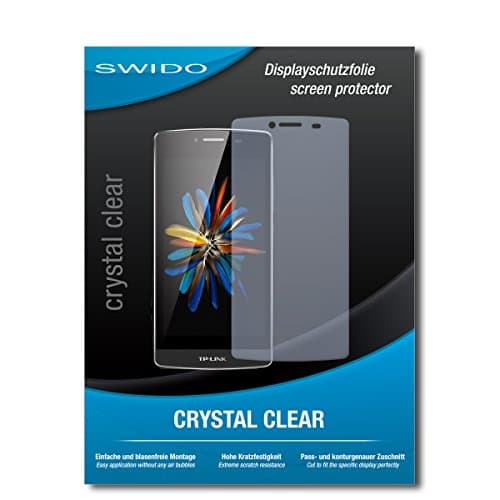 2 x SWIDO Screen Protector TP-Link Neffos C5 Dual-SIM film foil "CrystalClear" invisible
