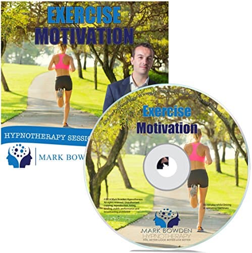 Exercise Motivation Self Hypnosis CD / MP3 & App ( 3 in 1 Purchase) - Hypnotherapy CD to get you motivated to get fit