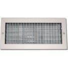 Shoemaker 951-18X8 18"x8" Adjustable Wall Diffuser - White