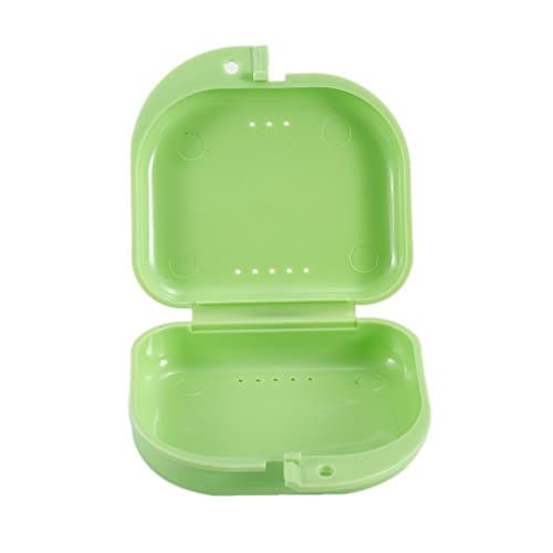 1PCS Denture Retainer Storage Case Box Denture Storage Box Air Hole Box Dental Orthodontic Retainer Tray Box