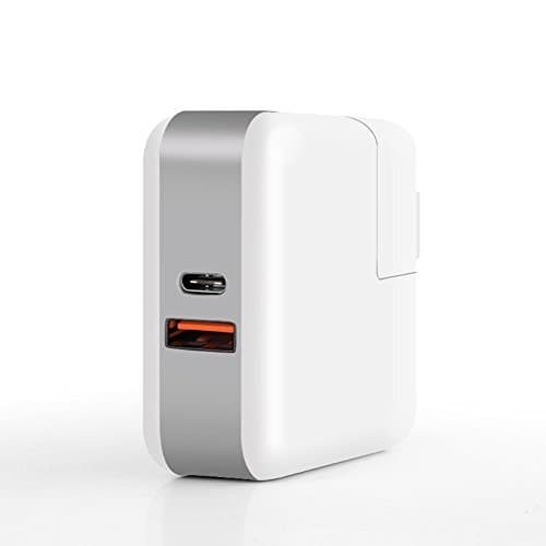 DEGOL 29W USB Type C PD 2.0 Charger ,Quick charge 3.0 with Foldable Plug Travel Charger ,for MacBook / Pro, Nintendo Switch, iPhone X / 8 / 8Plus, Samsung Note 8 and More