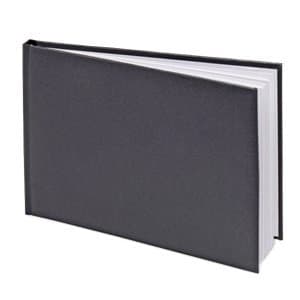 Black Silk Guest Book - 24.5cm
