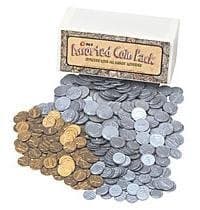 400 Assorted Plastic Coin Pack