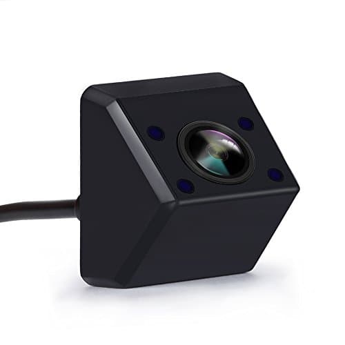 HD Car Rear/Side/Front View Camera YM-606, YIMU 170° Viewing Angle Auto Reverse Parking Vehicle Backup Camera Waterproof with 4 Infrared LEDs Night Vision & One Button Control System