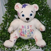 BEAREGARDS.COM Personalized Recordable Autograph Bear with 10 Second Recorder
