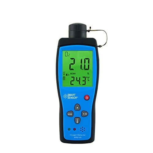 Professional Tester Smart Sensor AR8100 Handheld Precision Oxygen Detectors O2 Digital Tester