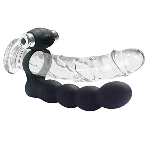 Silicone Moving Double Insert Hole Traning with Ring Support Feeling 6009