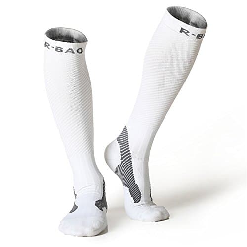 Premium Compression Socks (Unisex) 20-25 mmHg Graduated Compression. (1 Pair) On Sale Now!