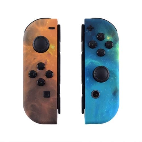 Custom Wireless Controller Handheld Joy Con's Soft Touch Galaxy for Nintendo Switch Console