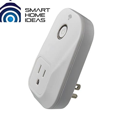 Wifi Smart Plug by Smart Home Ideas, Control your Devices, works with Alexa (White)
