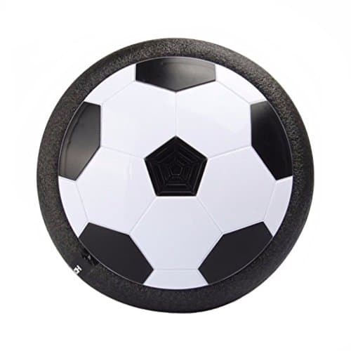 Air Power Soccer Disc, Invin Multi-surface Hovering And Gliding Toy Indoor Outdoor Soft Foam Floating Led Light Up Flashing Football game toys