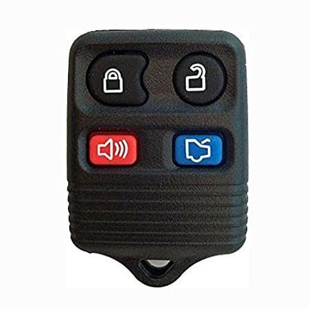 T-Carbon Keyless 4 Buttons Remote Key Shell Case For Ford Mustang Focus Lincoln LS Town Car Mercury Grand Marquis Sable No Chips