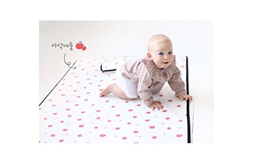 Petit Mong 3D Honeycomb Cool Mat + Cool Pillow Set Apple