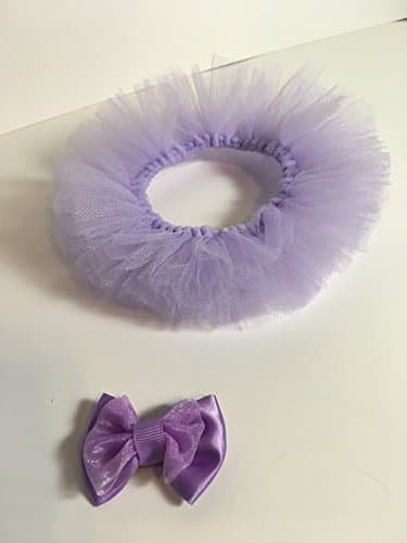 Hatchimals Clothes: Tutu and Bow set in Lavender