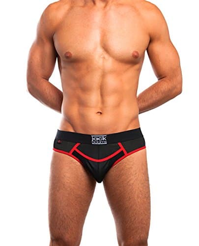 J.A. Flex Fit Army Brief Black/Red MD