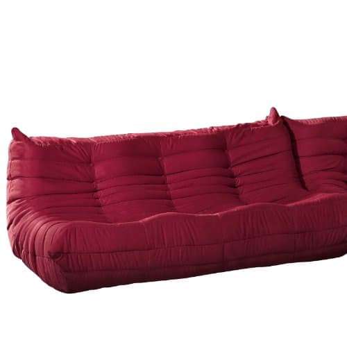 Waverunner Modular Sectional: Sofa Red Color