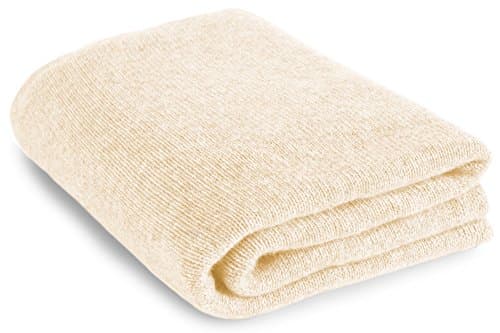 Extra Large 100% Cashmere Bed Sofa Throw Blanket - Undyed - Made to Order - made in Scotland