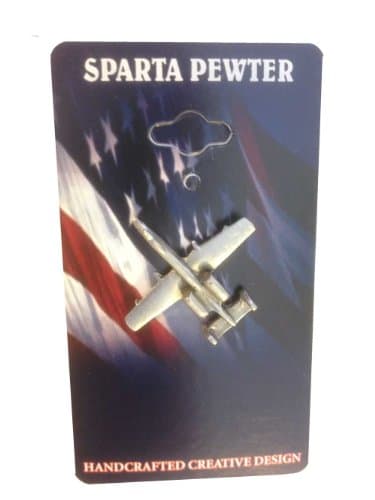 A-10 Thunderbolt Pewter Lapel Pin / Tie Tack
