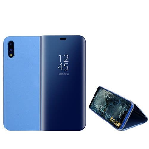 Funda® Mirror Plating Flip Case for Xiaomi Mi 8 Pro (Sky Blue)