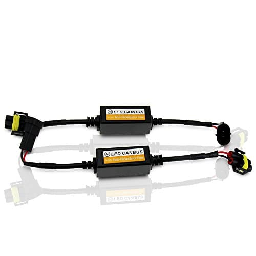 AUTO ROVER 2 Pcs Warning Error Canceller Canbus Xenon LED Decoder Kits for H11 LED headlight Relay Capacitor Error Warning Canceller Anti-flicke 35W.
