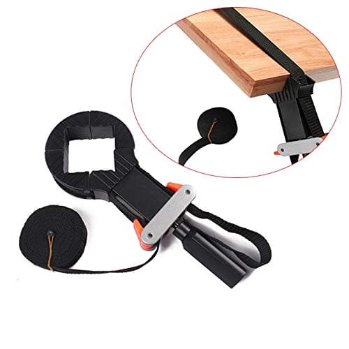 Adjustable Rapid Corner Clamp Strap Band 4 Jaws Corner Clamps for Woodworking Photo Frame Tools