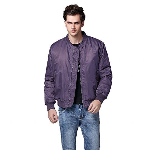 Neo-wows Men's Bomber Flight Jacket Thick
