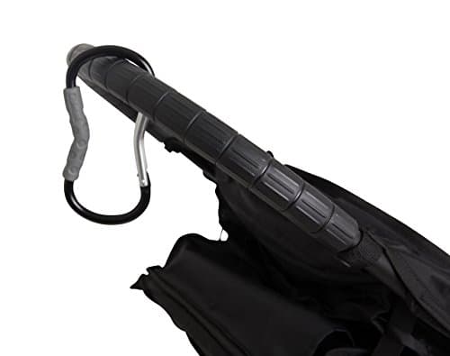 Alphabetz Large Sturdy Stroller Mommy Hook, Black