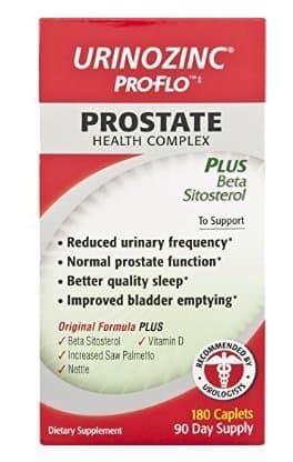 Prostate Formula Plus, Tablets 180 ea by Urinozinc(pack of 3)