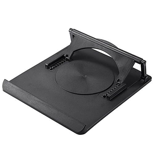 Light Box Pad Stander Multifunction Rotate in 360° Adjusting 9 Angle Points Skidding Prevented Tracing Holder for Huion/Litup LED Light Table A2 A3 A4 - Black