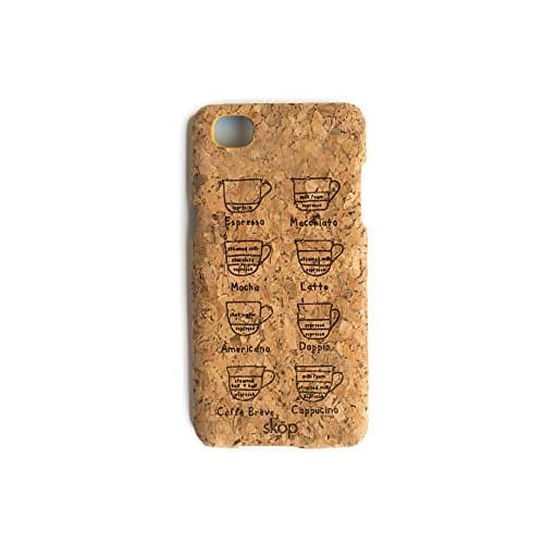 iPhone 7 | iPhone 8 Cork case. Cork Coffe Cup elegant & functional design., unique & protective case for iPhone. Premium flexible material. Scratch resistant.