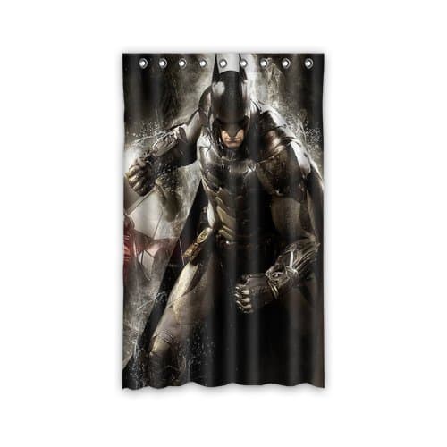 Personalized Custom Batman Arkham Knight Window Curtains/Drape/Panels/Treatment Thermal Insulated Blackout Window Curtains 52" x 84" Inch