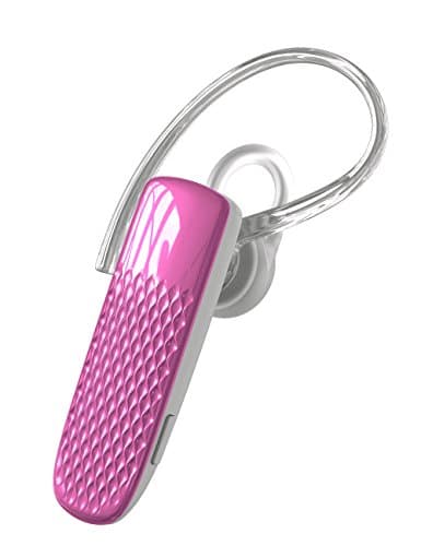 Bluetooth Earpiece, 7 Colors Ultralight Wireless Bluetooth Headset V4.1 Hands Free with Mic for iPhone 7 6s Plus 6 5s LG g5 g6 v20 Samsung Galaxy S8 S7 edge Moto G Cell Phones Pink