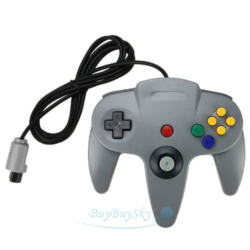 Gray USB TO PC/MAC Classic Wired Controller Game Pad Controller Game System For Nintendo 64 N64