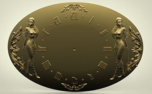 3d Model Stl File Elf Wall Clock Version 2